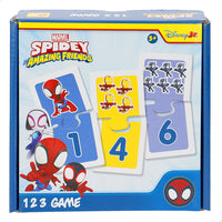 Образователна игра с числа Marvel Spidey – пъзел игра за деца с герои от Спайди, развиваща математически умения.