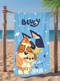 Детска хавлия за плаж Bluey